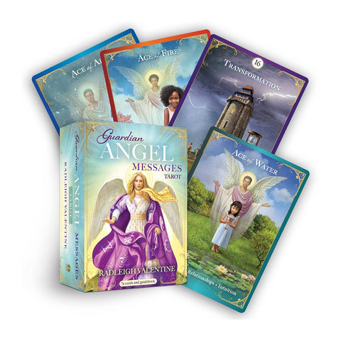 Guardian Angel Messages Tarot Cards Deck & Guidebook