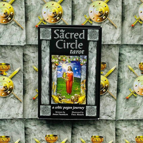 Sacred Circle Tarot Cards Deck Esoteric Telling Anna Franklin Llewellyn