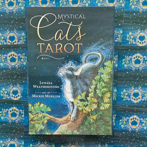 Mystical Cats Tarot Deck Lunaea Weatherstone Mickie Mueller Llewellyn