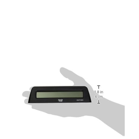DGT1001 Black Digital Game Timer – Chess & Board Games Clock by DGT
