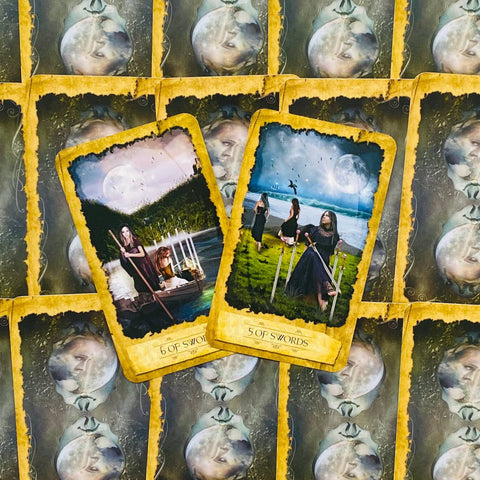 Mystic Dreamer Tarot Cards Deck Esoteric Telling Barbara Moore Llewellyn