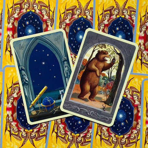 Mystical Lenormand Deck Cards Oracle Esoteric Telling Agm