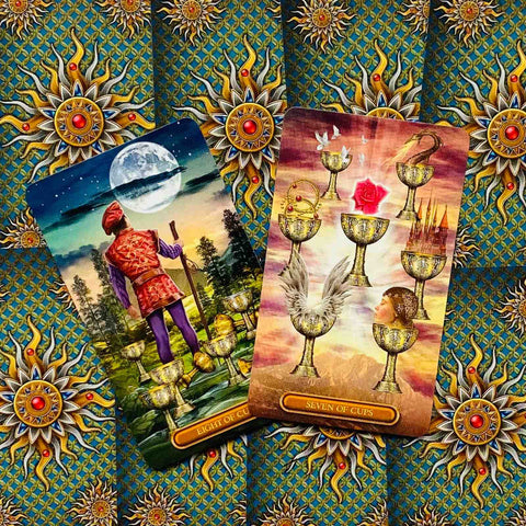 Gilded Tarot Royale Mini Cards Deck Llewellyn Ciro Marchetti Small Edition
