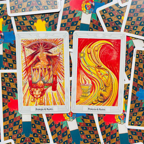 El Tarot Thoth de Aleister Crowley Standard Cards Spanish With Bag