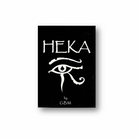 Heka Playing Cards Deck Difatta Gbm G.B.M. USpcc Magic Tricks Poker Black