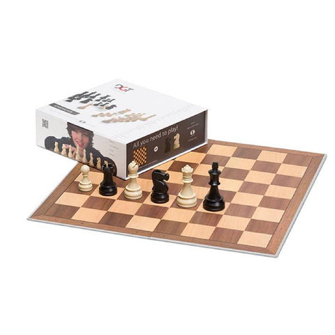 DGT Chess Starter Box Grey – Complete Chess Set With Board & Pieces