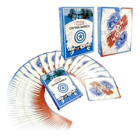 Captain America Stripper Playing Cards Deck Jlcc Magic Poker Marvel Avengers