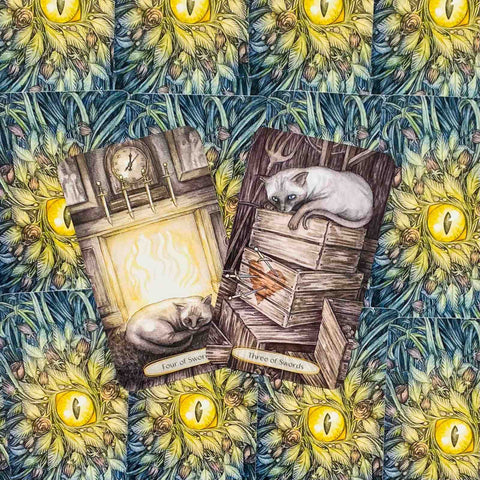 Soul Cats Tarot Cards Deck Llewellyn Leeza Robertson Adam Oehlers Full Deck