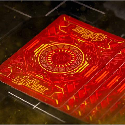 Iron Man Civil War Mk 46 Playing Cards Paper Marvel LED Lights Difatta