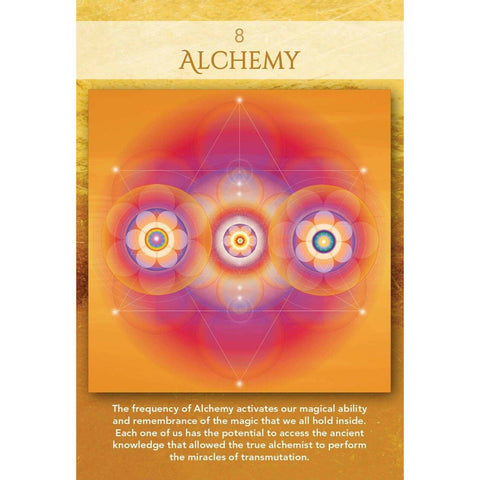Sacred Geometry Activations Oracle Cards Deck Esoteric Lon Art Beyond Words