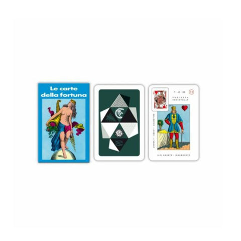 Le Carte Della Fortuna Playing Cards Tarot Deck Modiano Magic Fortune Blue