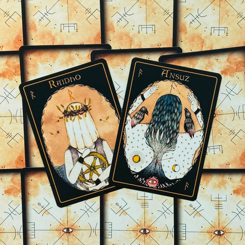 Rune Oracle Gulliver L'Aventuriere And Lyra Ceoltoir Esoteric Mythology Agm