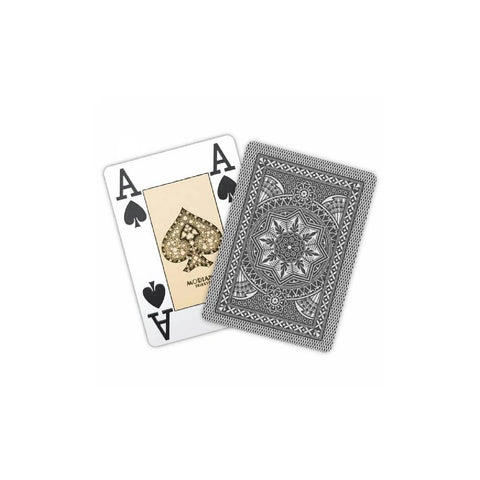 Modiano Poker Playing Cards Deck 4 Jumbo Index Large Grey Plastic