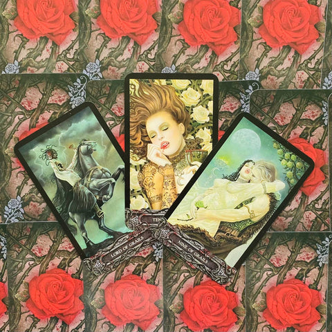 The Tarot Of Vampyres Tarot Cards Deck Esoteric Ian Daniels Llewellyn With Bag