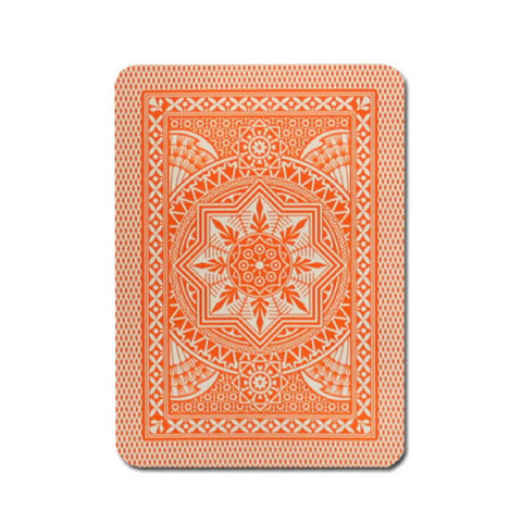 Modiano Poker Orange Playing Cards Deck 4 Jumbo Index Large Plastic