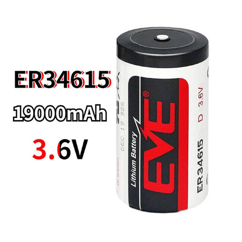 4x Eve Er34615 D Lithium Battery Lr20 3.6V Eve Energy Cell Size Single