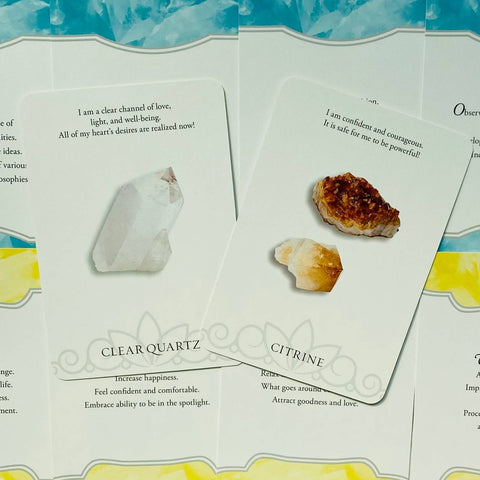 Crystal Intentions Oracle Guidance Affirmations Llewellyn Margaret Ann Lembo