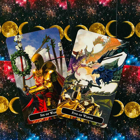 The Witches Tarot Mini Cards Deck Llewellyn Ellen Dugan Esoteric Fortune