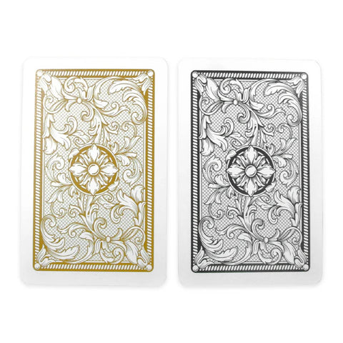 Copag Legacy Bridge Size Playing Cards Double Deck Jumbo Black Gold