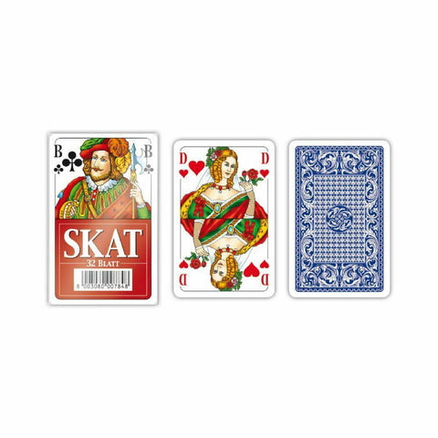 Modiano Skat Playing Cards Deck Games Hobbies Card Game Blue