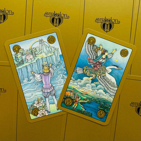 Symbolon Pocket Tarot Deck of Remembrance Cards Fortune Telling Agm