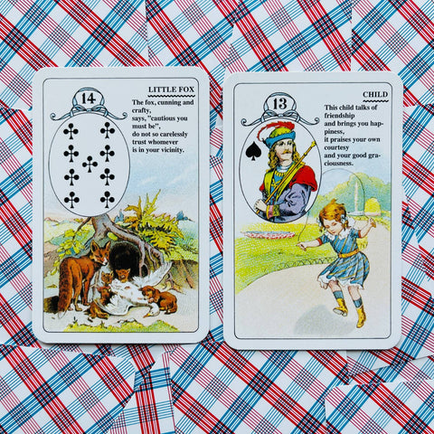 Mlle Lenormand Oracle Cards Deck Esoteric Telling With Bag