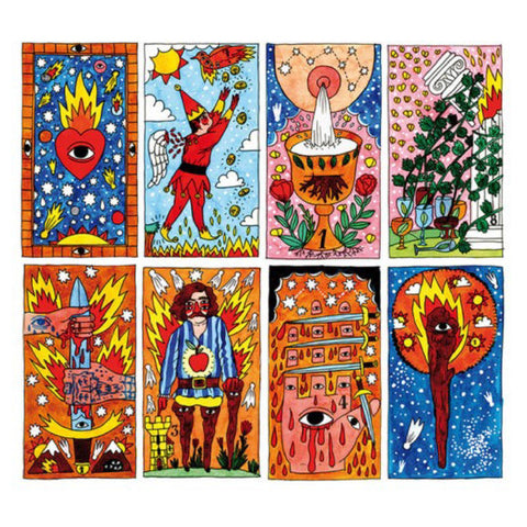 Tarot Del Fuego Cards Deck By Ricardo Cavolo Fournier Telling Spain