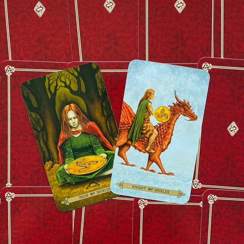 Celtic Tarot Cards Deck Esoteric Telling Kristoffer Hughes Llewellyn