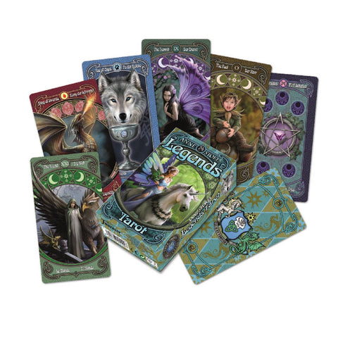 Anne Stokes Legends Tarot Deck Cards Divination Esoteric Fournier