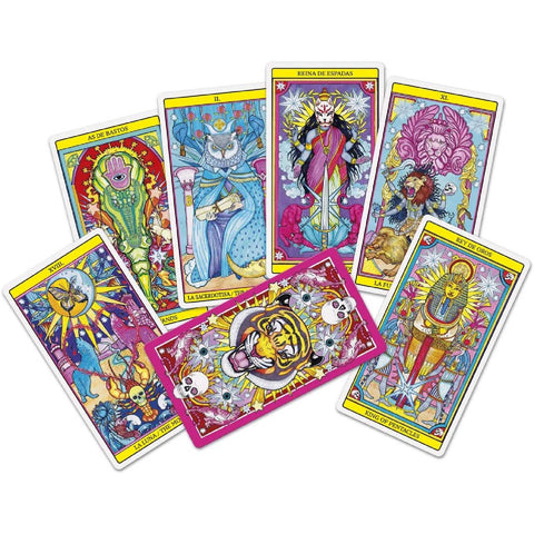 Tarot De El Dios De Los Tres cards Fournier
