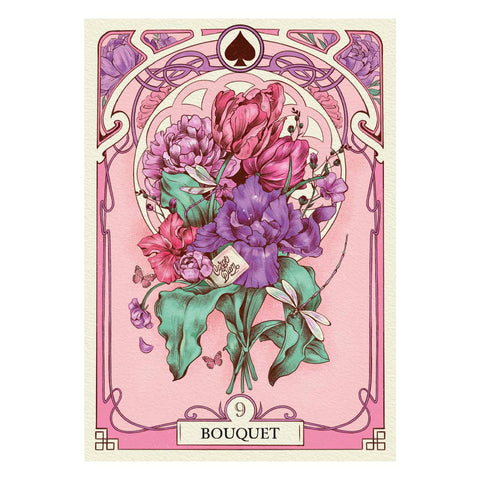 Romantic Lenormand Oracle Cards Deck Anna Oginski Esoteric