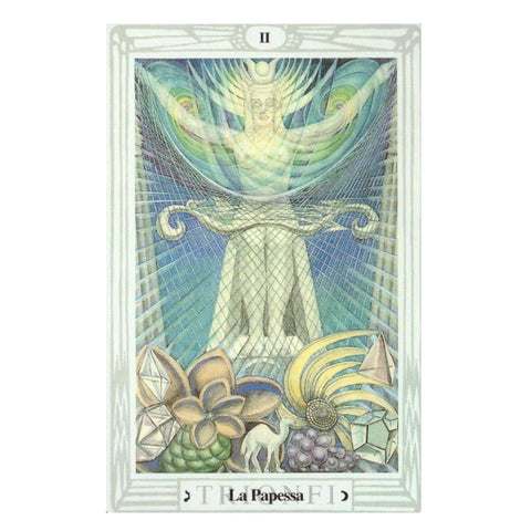 Aleister Crowley Thoth Tarot Pocket Version Italian Edition Deck Cards With Bag