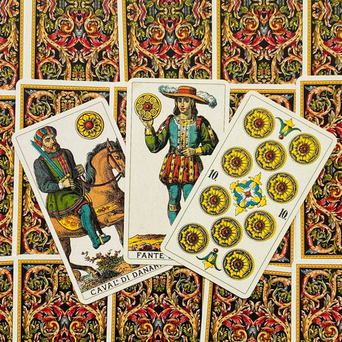 Ancient Italian Tarot Deck Cards Esoteric Fortune Telling Lo Scarabeo