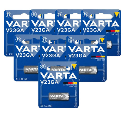 8x Varta V23Ga 8Lr932 Alkaline Battery 23A 4223 12V 50Mah 1Bl