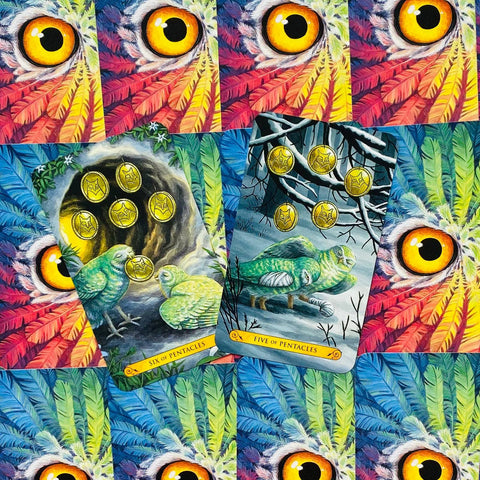 Tarot Of The Owls Cards Deck Art By Elisabeth Alba Pamela Chena Llewellyn