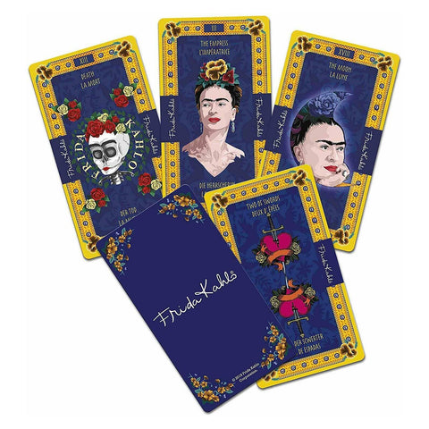 Frida Kahlo Tarot Cards Deck Blue Spirit Esoteric Fournier