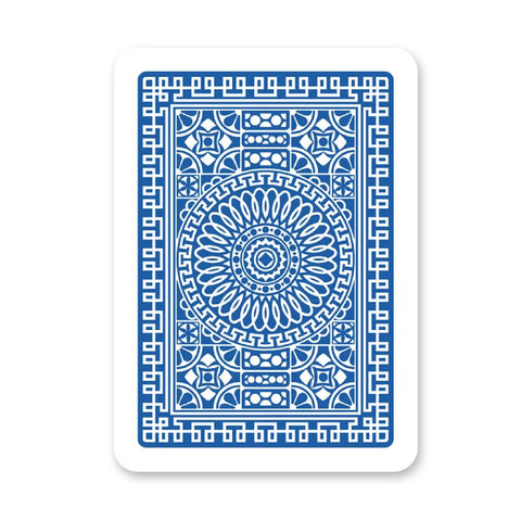Poker Club Blue Back Playing Cards Deck Poker Size Made In Italy Modiano