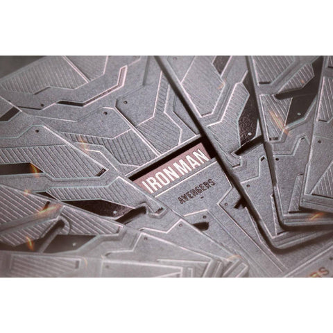 Iron Man: Mk 1 Playing Cards Paper Matte Finish Led Lights Difatta