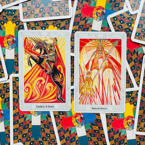 El Tarot Thoth de Aleister Crowley Standard Cards Spanish With Bag