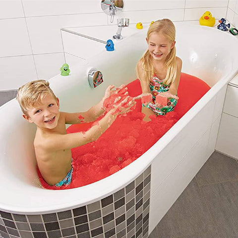 Gelli Baff Lava Blast Red Turn Water Into Goo Jelly Bath Kids Children