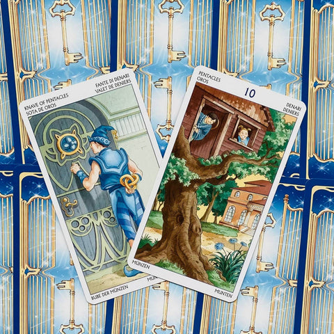 Tarot Of The 78 Doors Deck Cards Platano Fortune Telling Lo Scarabeo