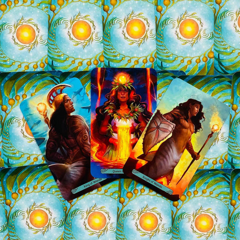 Mermaid Tarot Cards Deck Leeza Robertson Julie Dillon Esoteric Llewellyn With Bag