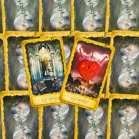 Mystic Dreamer Tarot Cards Deck Esoteric Telling Barbara Moore Llewellyn