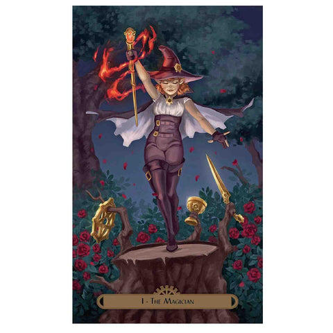Steampunk Faerie Tarot Cards Deck – Esoteric Fantasy Tarot