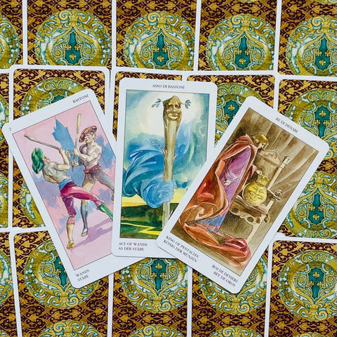Tarot Of Renaissance Deck Cards Trevisan Giorgio Esoteric Telling Lo Scarabeo