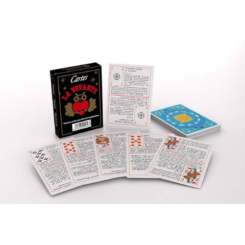 La Voyante Oracle Cards French edition Grimaud Cartomancie