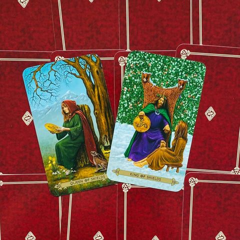 Celtic Tarot Cards Deck Esoteric Telling Kristoffer Hughes Llewellyn