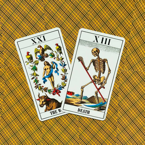 1JJ Swiss Tarot Cards Deck Esoteric Fortune Telling With Bag