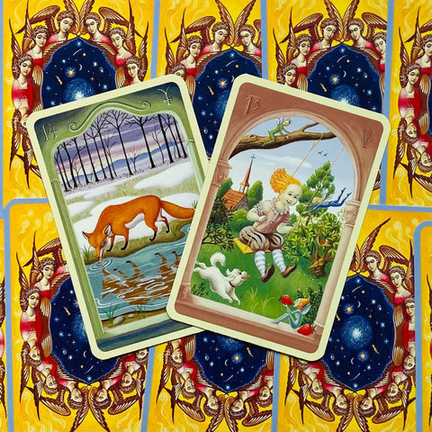 Mystical Lenormand Deck Cards Oracle Esoteric Agm With Bag
