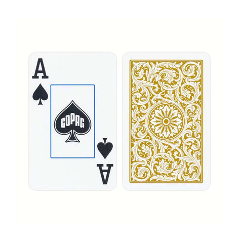 Copag Elite 1546 Plastic Playing Cards Bridge Jumbo In Black/Gold Double